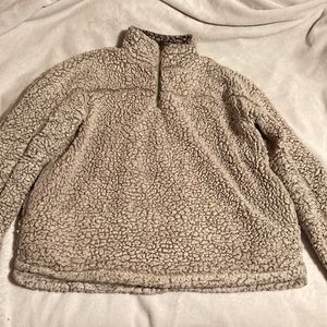 A gray comfy sweater